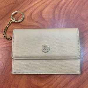 Chanel Sevruga Key Pouch